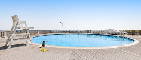 Indoor pool, a heated pool