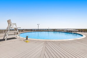 Indoor pool, a heated pool