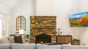 Smart TV, video games, foosball, table tennis