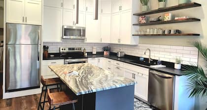 Downtown Whitefish awaits you at Central Ave Suite, Modern luxury.