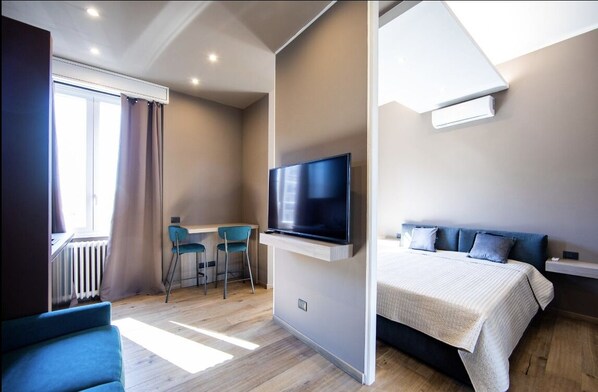 1 Schlafzimmer, Zimmersafe, Bügeleisen/Bügelbrett, Reisekinderbett