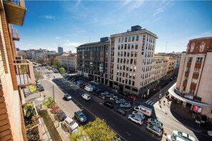 Vue depuis lâhĂ©bergement