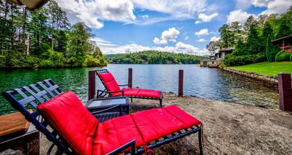 Serene lakehouse with hot tub, kayaks, dock, fireplace, & washer/dryer