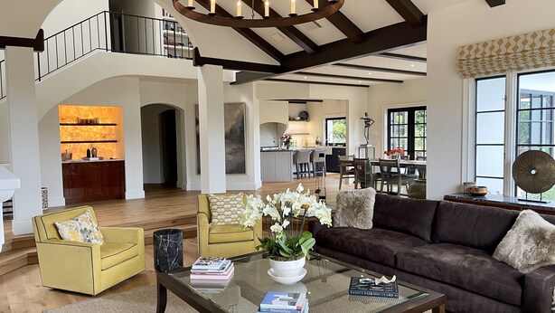 Living area - Montecito - Ocean and Mountain Views - Total Renovation Completed! (Montecito)