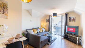 Executive-Apartment, eigenes Bad, Stadtblick | Lounge