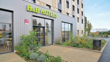 Entrée de l’hébergement