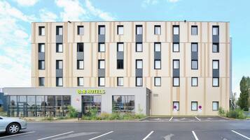 Façade de l’hébergement