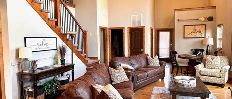 TV connectée, cheminée, jeux vidéo