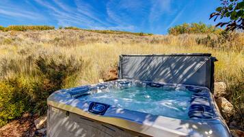 Idromassaggio all'aperto