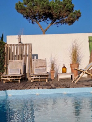 Alberca al aire libre 