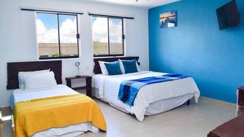 3 bedrooms, iron/ironing board, travel cot, free WiFi