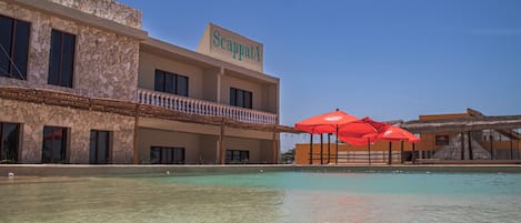 Rooftop pool