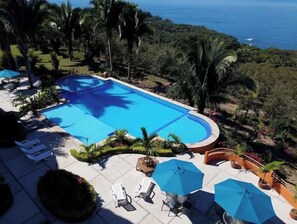 Pool - Magical Ocean Views in a 1 bedroom Jungle Paradise! Long term stays welcome! (El Divisadero)