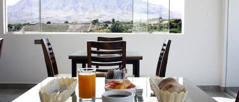 Petit déjeuner continental compris tous les jours