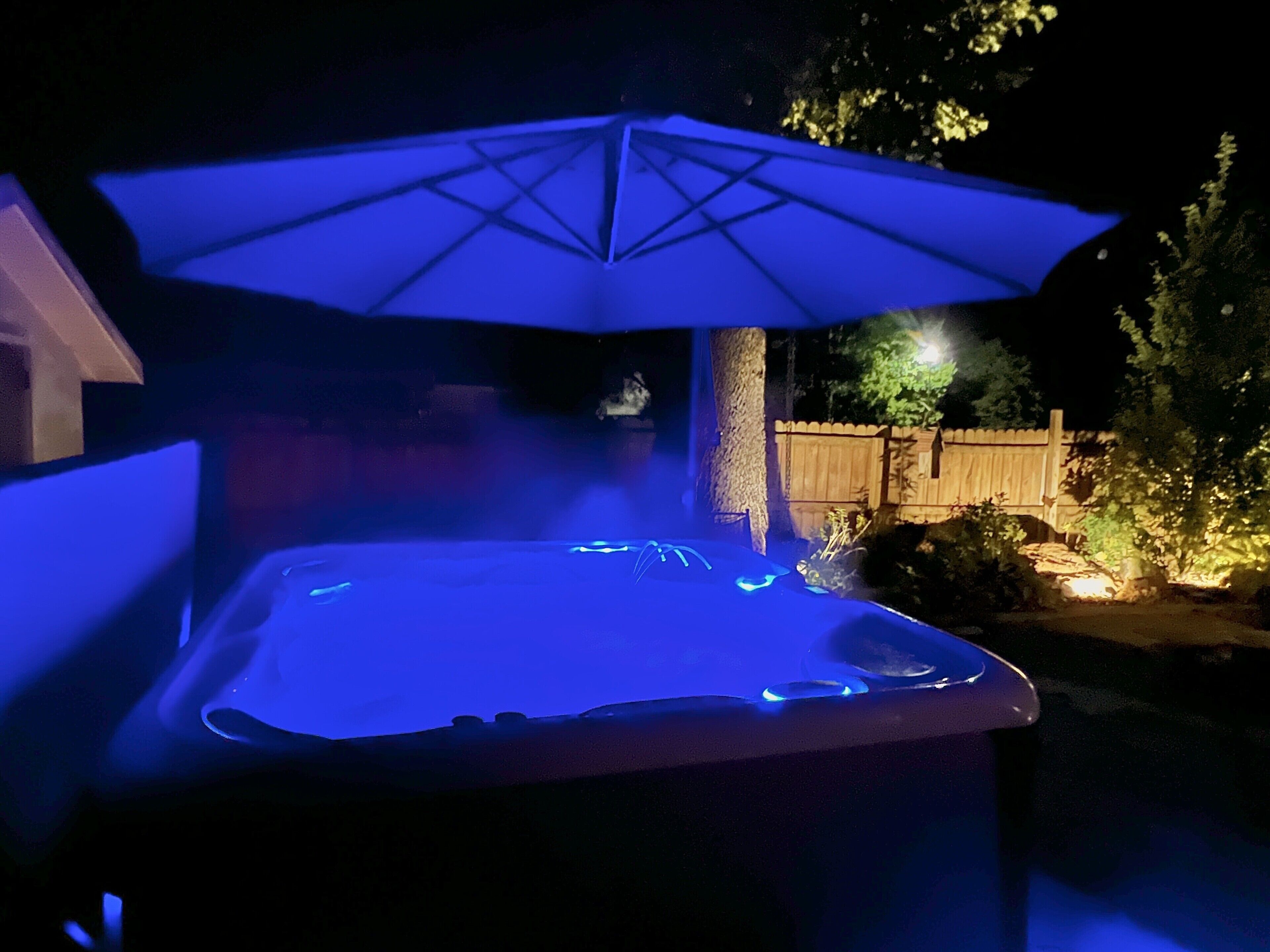 Bain à remous extérieur