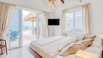 3 habitaciones, tabla de planchar con plancha y acceso a internet