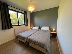 2 chambres, Wi-Fi, draps fournis