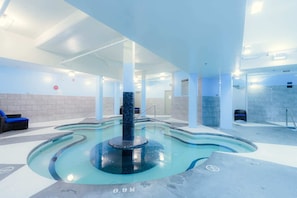 Indoor heated swimming pool & hot tub