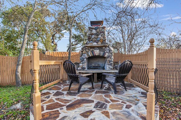 Terrace/patio - Carriage Inn - Utopia Suite 4 (Bandera)