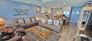 TV - Inverness Penthouse (3-Bedroom Home) with Pool by RedAwning (South Padre Island)