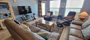 TV - Inverness Penthouse (3-Bedroom Home) with Pool by RedAwning (South Padre Island)