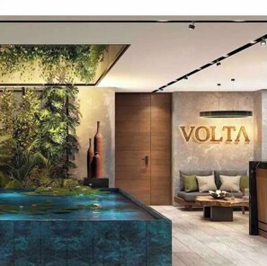 Lobby - Deluxe Studio Suite in new Celebrity designed  Building, 2 blocks from beach. (Playa del Carmen)
