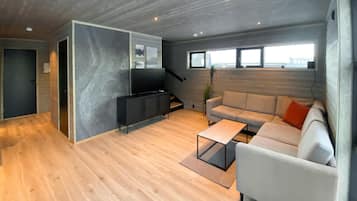 Smart TV, chimenea