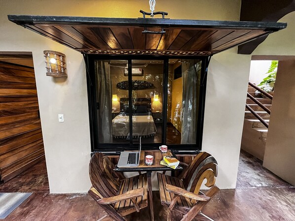 Junior Room, 1 Queen Bed, Ensuite, Ground Floor | Living area - Hotel Gallo de Mar (Puerto Escondido)
