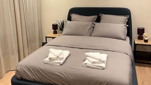 1 chambre, fer et planche à repasser, Wi-Fi, draps fournis