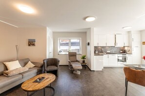 TV, ping pong - Sommerwind Alfonso Borkum Apartment 1 - Vacation with dog - Sommerwind Alfonso (Borkum)