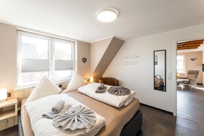 2 makuuhuonetta, Wi-Fi, vuodevaatteet
