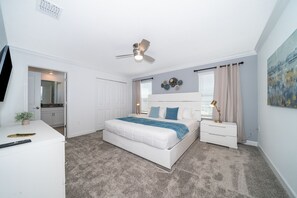 4 bedrooms, iron/ironing board, WiFi, bed sheets - (LG1122)  Home 4/3 Private Pool & Free Waterpark (Kissimmee)