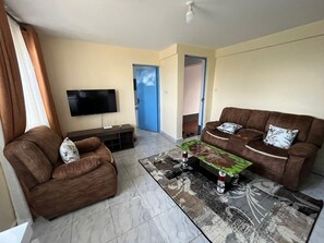 TV - Impeccable 1-Bed Apartment Cozy and Comfortable (Kiambu)