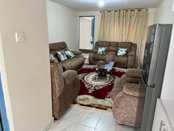 TV - Remarkable 2-Bed Apartment, Cozy and Comfortable (Nairobi Kenya)
