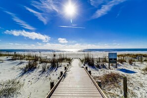 Beach nearby