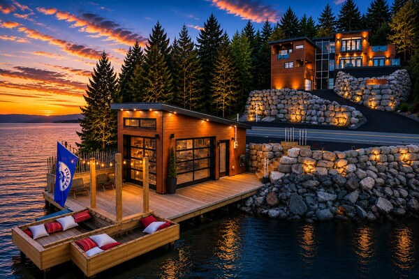 Seacliff- Luxury Halifax Waterfront Paradise -Pool, Hot Tub, Wharf & Boathouse - Halifax, NS, Canada