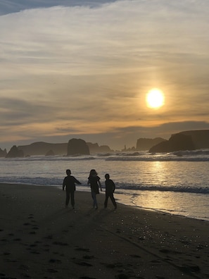 Plage à proximité, serviettes de plage