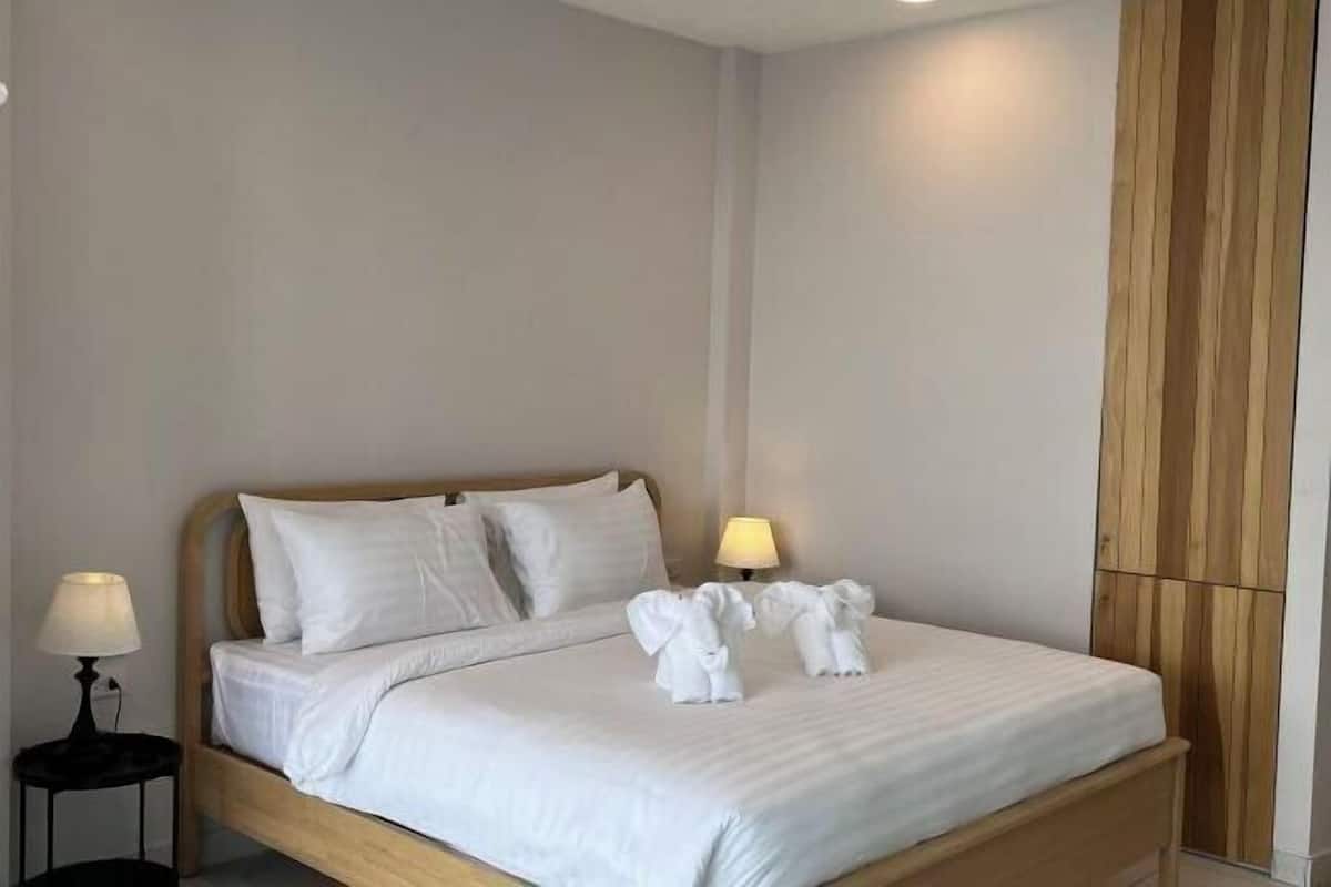 1 Schlafzimmer, individuell eingerichtet, kostenloses WLAN, Bettwäsche