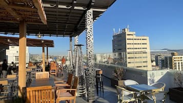 Terrasse sur le toit