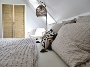 2 Schlafzimmer, Reisekinderbett, WLAN, Bettwäsche