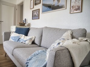 TV - Vacation apartment with balcony near the family lagoon (Büsum)