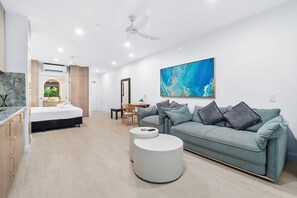 1 Schlafzimmer, Bügeleisen/Bügelbrett, kostenloses WLAN, Bettwäsche