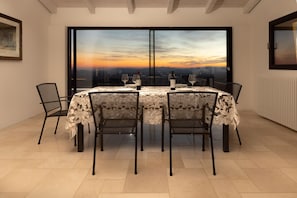 Dining - A fantastic pool in a Tuscan farmhouse with breathtaking views of the Maremma (Roccastrada)