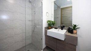 Standard Apartment | Bathroom - Studio Apartment in Bloom Tower B JVC (Dubai)