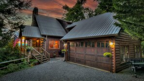 Cabin, 3 Bedrooms | Exterior - Hummingbird Retreat by Escape to Blue Ridge (Mineral Bluff)