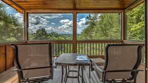 Cabin, 3 Bedrooms | Balcony - Hummingbird Retreat by Escape to Blue Ridge (Mineral Bluff)