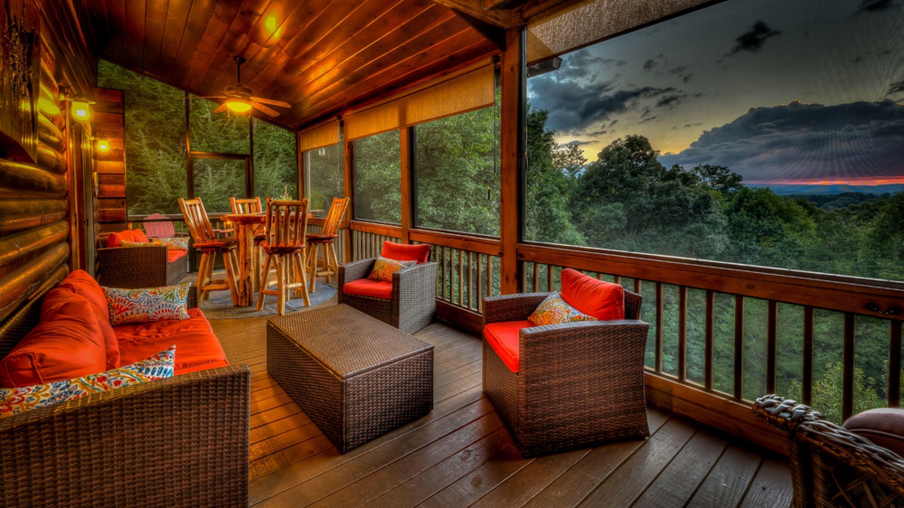 Cabin, 3 Bedrooms | Balcony