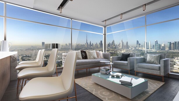 Interior entrance - Nasma Luxury Stays - Binghatti Avenue (Dubai)