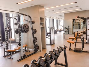 Fitness facility - Nasma Luxury Stays - Harbour Gate T1 (Dubai)
