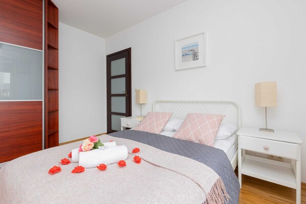 1 間睡房、熨斗/熨衫板、Wi-Fi、床單